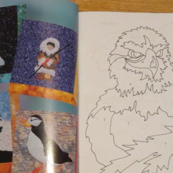 Quilts PORTRAITS of ALASKA Trish Stuart Vintage Booklet (#876) - Picture 3 of 5